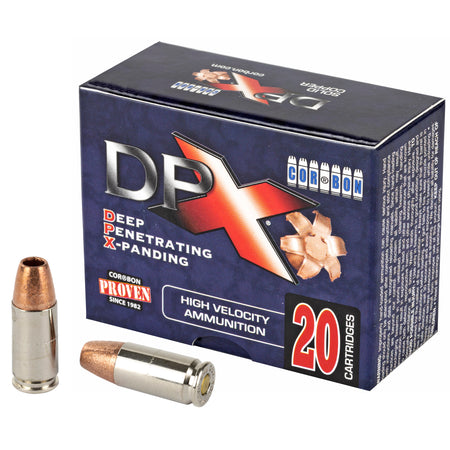 Cor-Bon DPX09115 Deep Penetrating X bullet +P XPB Jacketed Hollow Point 115 Grain 9mm Luger/Parabellum
