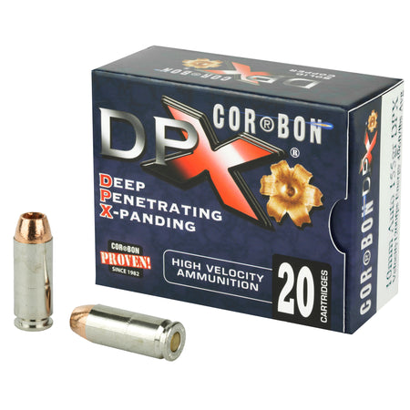 Cor-Bon DPX10155 Deep Penetrating X bullet XPB Hollow Point 155 Grain 10mm Auto