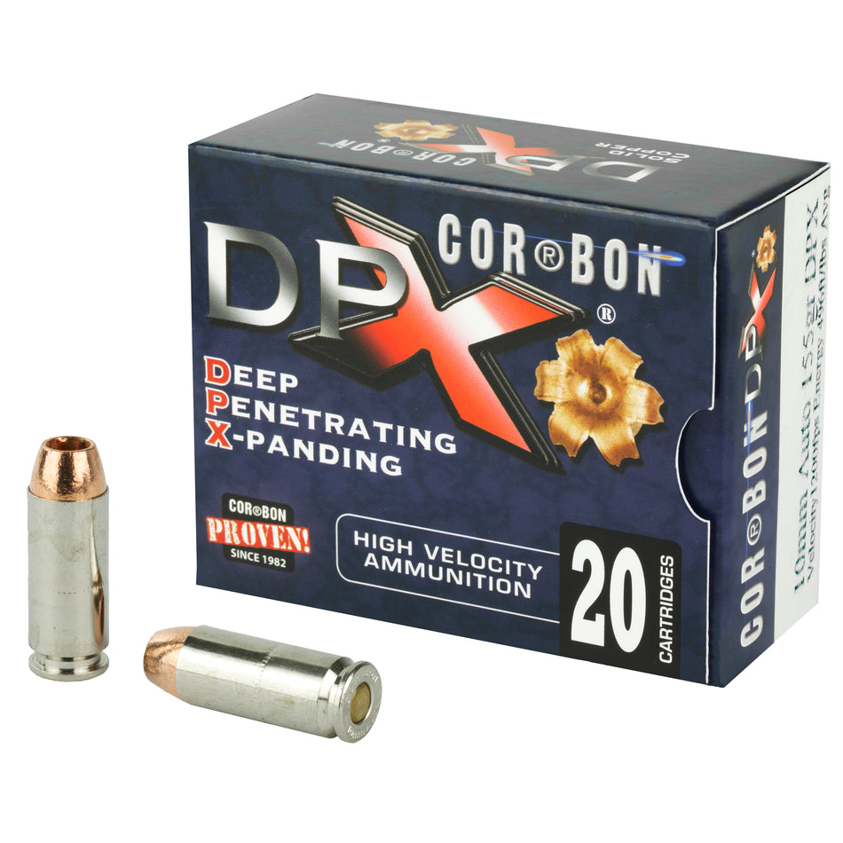 Cor-Bon DPX10155 Deep Penetrating X bullet XPB Hollow Point 155 Grain 10mm Auto