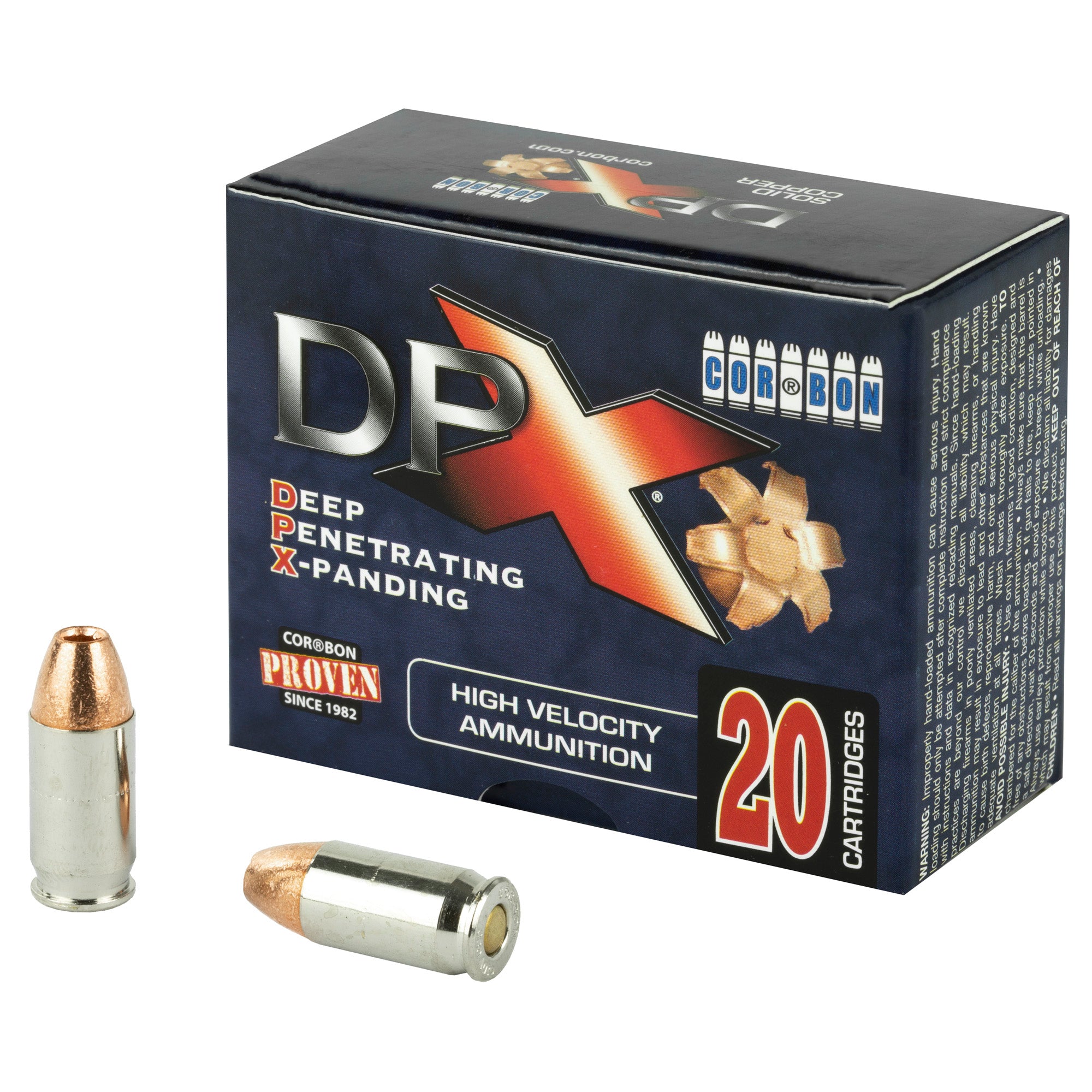 Cor-Bon .380 ACP DPX 80gr XPB JHP Ammo