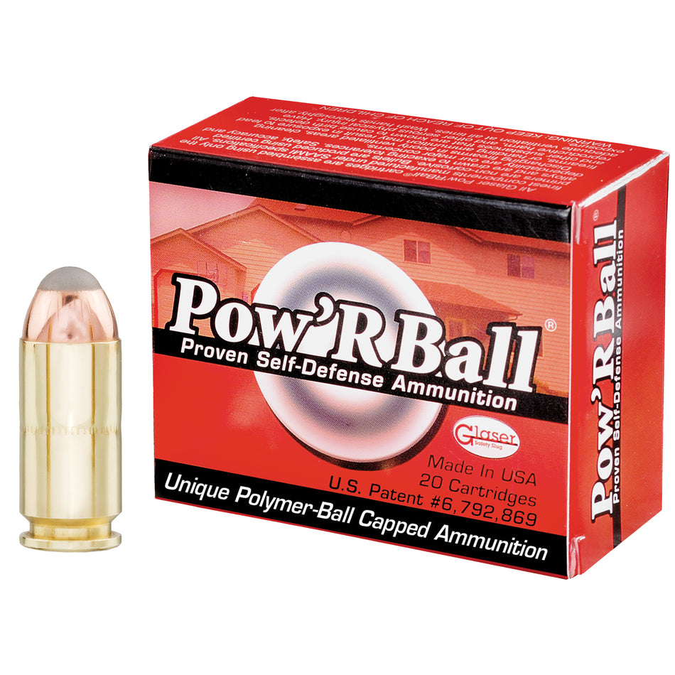 Cor-Bon .40 S&W Glaser Pow'rBall 135gr JHP Ammo
