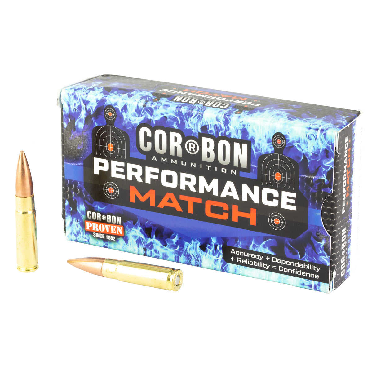 Cor-Bon .300 AAC Blackout Performance Match 150gr FMJ Ammo