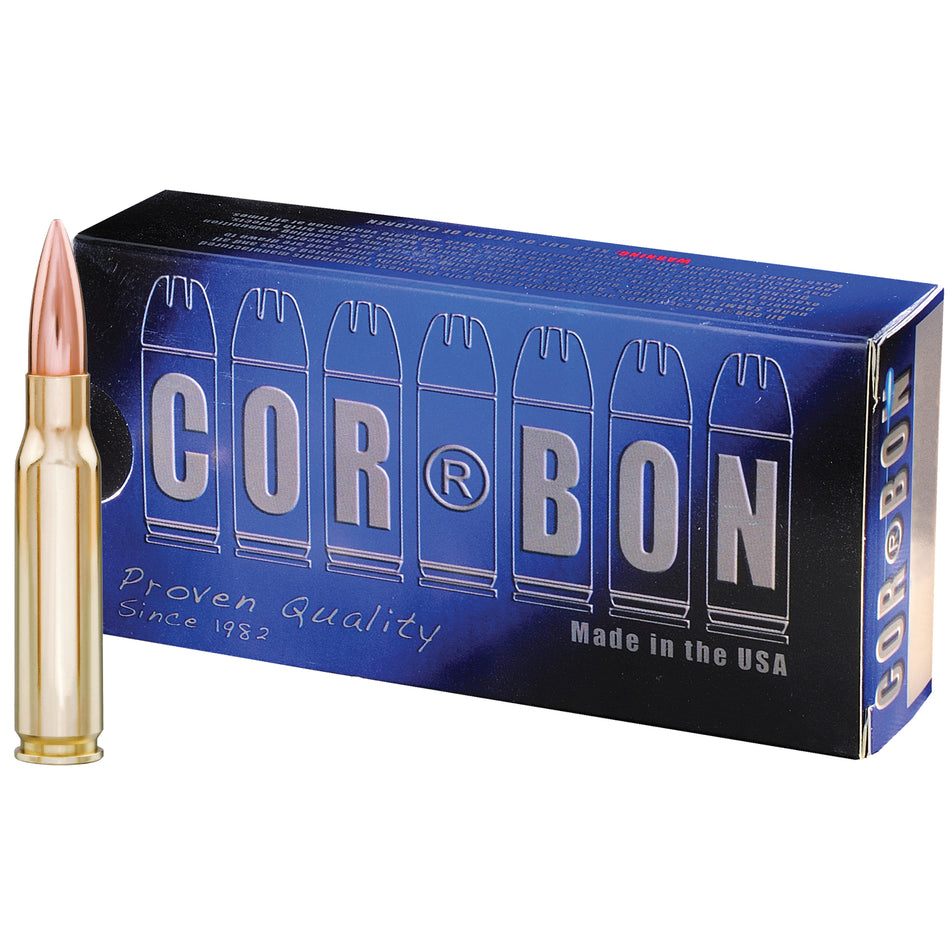 Cor-Bon PM308S185 Performance Match Subsonic Full Metal Jacket 185 Grain .308 Win / 7.62x51mm