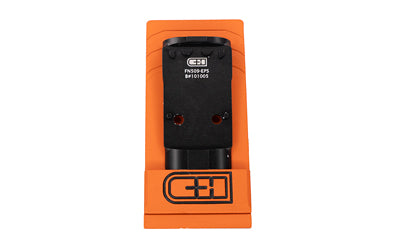 C&H Precision V4, Optic Mounting Plate, For Optic Ready FN 509/510/545 to Holosun EPS/EPS Carry, Anodized Finish, Black FN509-EPS