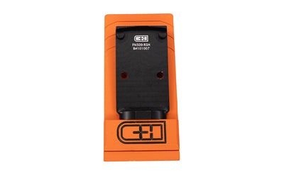 C&H Precision V4, Optic Mounting Plate, For Optic Ready FN 509/510/545 to Holosun 407C/507C/507 Comp/508T, Trijicon RMR/SRO/RCR, C&H EDC-XL/COMP, Anodized Finish, Black FN509-RSH