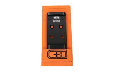 C&H Precision V4, Optic Mounting Plate, Fits Glock MOS (Not 43X) to Holosun 407K/507K, Anodized Finish, Black GL-HOLOk