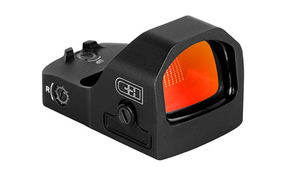 C&H Precision EDC XL, Red Dot Sight, 1X Magnification, 22mm Objective, 27 MOA Circle with 3 MOA Red Dot, RMR Footprint, Black RD-EDC-XL-RD-MR