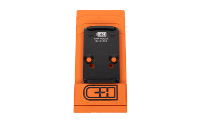 C&H Precision V4, Optic Mounting Plate, For Converting Trijicon RMR Footprint to Holosun 407K/507K, Anodized Finish, Black RMR-HOLOk