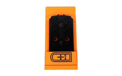 C&H Precision V4, Optic Mounting Plate, For Sig P320 RX/Pro Series/AXG to Holosun 509T, Anodized Finish, Black, Includes Mounting Hardware SGRX-509T-ST