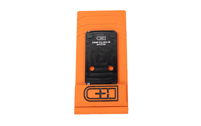 C&H Precision V4, Optic Mounting Plate, For Equalizer/ M&P 5.7 to Holosun 507K/407K, Anodized Finish, Black SWMP-57-EQ-HOLOK