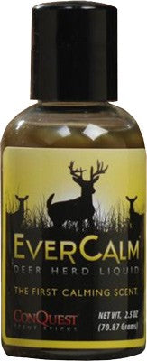 CONQUEST SCENTS DEER LURE EVER CALM DEER HERD 2FL OZ. BOTTLE
