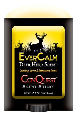 CONQUEST SCENTS DEER LURE EVER CALM DEER HERD 2.5OZ. STICK