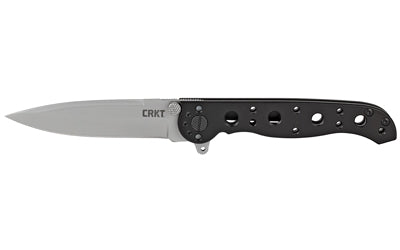 Columbia River Knife & Tool M16-01S Spear Point, 3.06" Blade, Folding Knife, Plain Edge, 8Cr14MoV/Bead Blast Finish, Stainless Steel Handle, Carson Flipper Opening, Frame Lock M16-01S