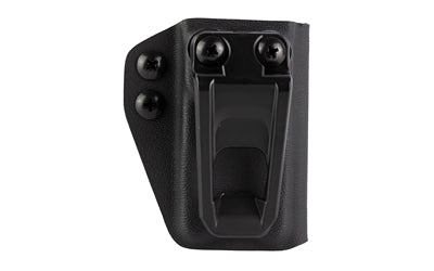 Crucial Concealment Covert Mag, Magazine Pouch, Ambidextrous, Fits Smith & Wesson M&P Shield Magazines, Kydex Construction, Black 1037