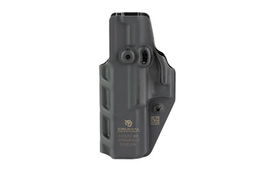 Crucial Concealment Covert IWB, IWB Belt Holster, Fits Springfield Echelon, Kydex Construction, Black, Right Hand 1334
