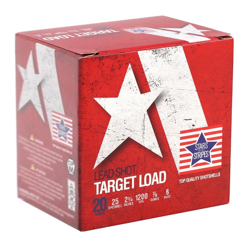 Stars and Stripes  20 Gauge 2.75 in 7/8 oz #8