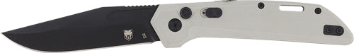 COBRATEC NAJA SIDE BUTTON AUTO 3.5" D2 LUNAR GREY