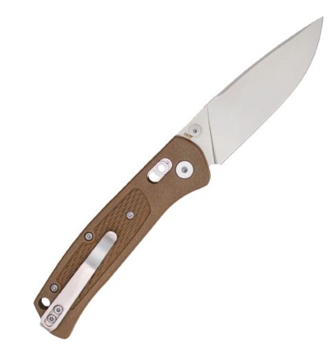 COBRATEC EDC SCOUT BAR LOCK 3.12" MOCHA STAINLESS STEEL