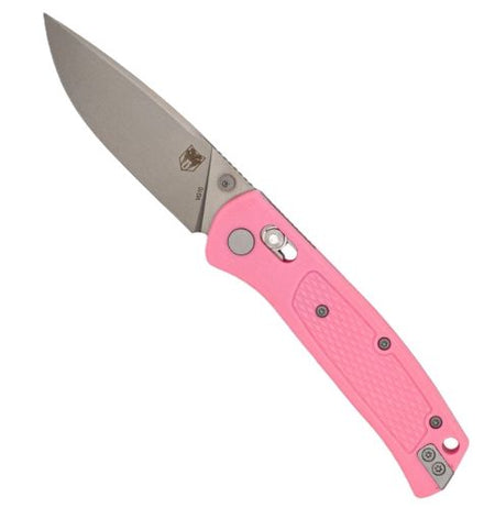 COBRATEC EDC SCOUT BAR LOCK 3.12" PINK STAINLESS STEEL