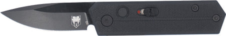 COBRATEC STINGER FOLDER 1.9" BLACK/BLACK D2 BLADE SD BUTTON