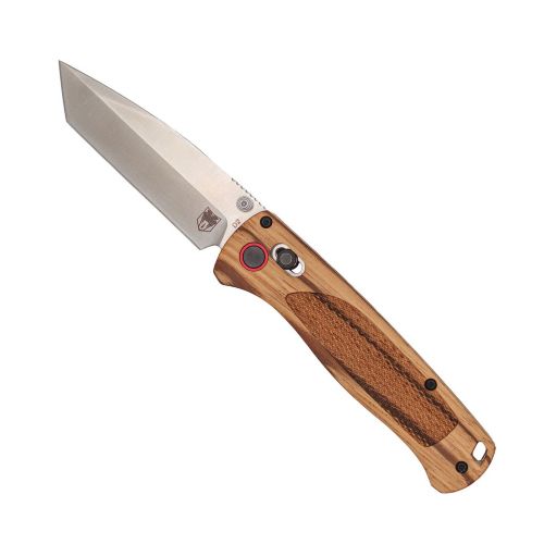 COBRATEC LEGACY BAR LOCK 3" ZEBRAWOOD/SATIN TANTO D2 BLADE
