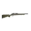 CVA Cascade SR Rifle .300 Blackout 4rd Capacity 16.5" Threaded Cerakote Black Barrel OD Green Stock Pic Rail