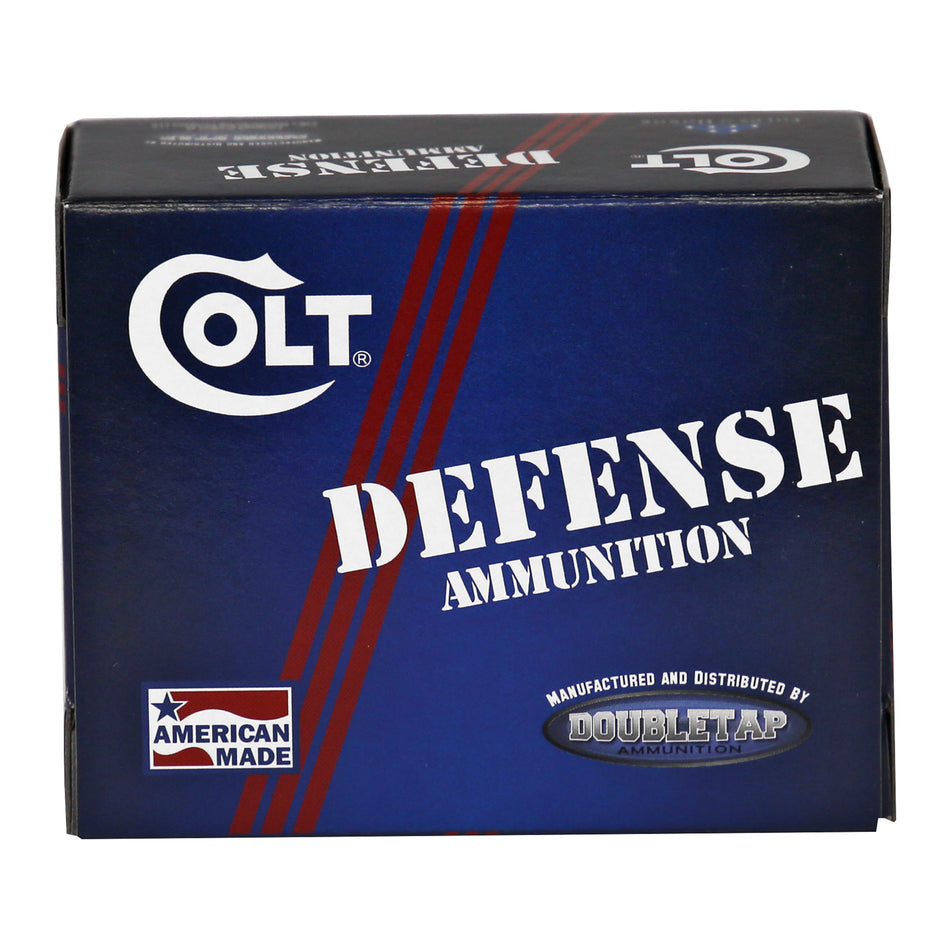 DoubleTap 10M180CT Colt Defense Jacketed Hollow Point 180 Grain 10mm Auto
