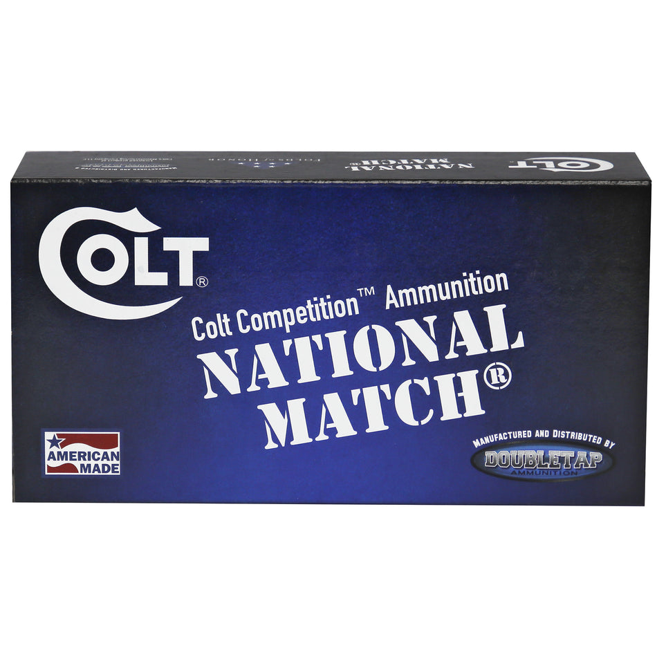 DoubleTap 223R62FMJCT Colt National Match Full Metal Jacket 62 Grain .223 Remington