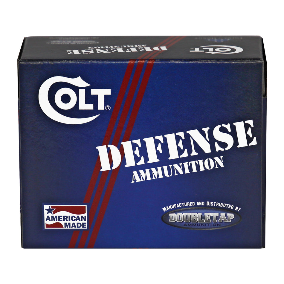 DoubleTap .40 S&W Colt Defense 135gr JHP Ammo