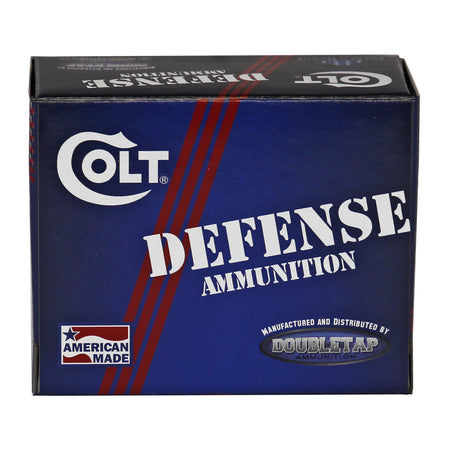 DoubleTap 9M124CT Colt Defense Jacketed Hollow Point 124 Grain 9mm Luger/Parabellum