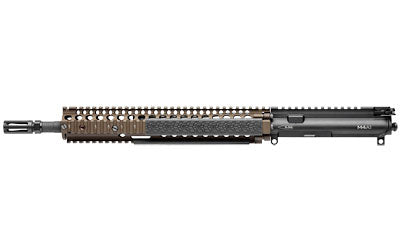 Daniel Defense M4A1 Upper Receiver, 223 Remington/556NATO, 14.5" Barrel (16" OAL with Pinned Brake), Carbine-Length Gas System, 1:7 Twist, M4 12.0 Rail, Flat Dark Earth Finish, Fits AR 23-004-13150