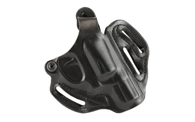DeSantis Gunhide Thumb Break Scabbard Belt Holster, Fits 2-2 1/4" S&W J-Frame, 2" Taurus 85, Right Hand, Black Leather 001BA02Z0
