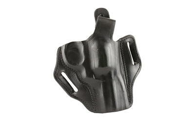DeSantis Gunhide Thumb Break Scabbard Belt Holster, Fits 3" Colt Python, 3" Ruger GP100, 2 1/2-3" S&W L Frame, Right Hand, Black Leather 001BA33Z0