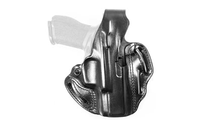 DeSantis Gunhide THUMB BREAK SCABBARD, OWB Holster, Fits Springfield Echelon 4" With or Without Optic, Leather Construction, Right Hand, Black 001BA8ZZ0