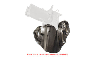 DeSantis Gunhide Speed Scabbard, Belt Holster, Fits Springfield Prodigy 4.25", Leather, Right Hand, Black 002BA7WZ0