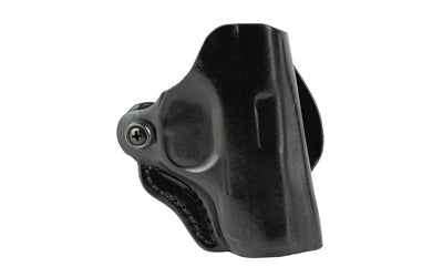 DeSantis Gunhide Mini Scabbard, OWB Holster, Right Hand, Fits S&W Bodyguard 2.0, Leather Construction, Matte Finish, Black 019BA5ZZ0