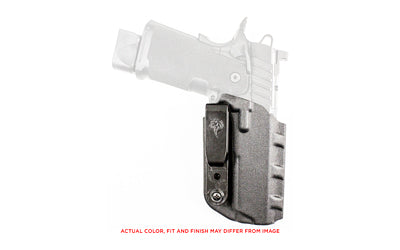 DeSantis Gunhide Slim-Tuk, Belt Holster, Fits Springfield Prodigy 4.25", Kydex, Ambidextrous, Black 137KJ7WZ0