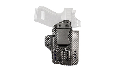 DeSantis Gunhide Persuader, Inside Waistband Holster, Fits GLOCK 19/23/32/45/19X/19 GEN 5 TLR-7A, Kydex Construction, Carbon Fiber Finish, Black, Right Hand 213KA6VZ0