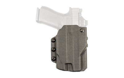 DeSantis Gunhide Quantico Undercover, Outside Waistband Holster, Right Hand, Fits GLOCK 43X/48 MOS with TLR-7 Sub, Kydex Construction, Matte Finish, Black 218KA6YZ0