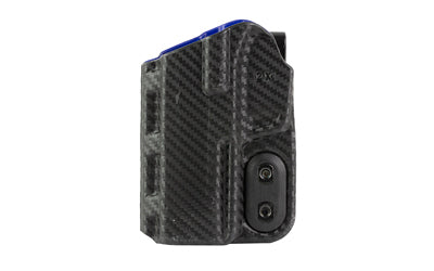 DeSantis Gunhide Slim-Tuk, Inside Waistband Holster, Fits Sig Sauer P365-XMACRO, Ambidextrous, Carbon Fiber Exterior Finish, Blue Kydex Interior 219KJ2XZ0