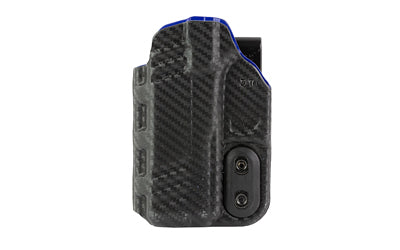 DeSantis Gunhide Slim-Tuk, Inside Waistband Holster, Fits Glock 43X MOS, Ambidextrous, Carbon Fiber Exterior Finish, Blue Kydex Interior 219KJ3TZ0