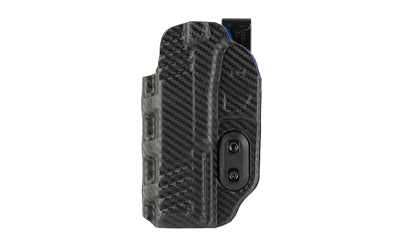 DeSantis Gunhide Slim-Tuk, Inside Waistband Holster, Fits Glock 17/19, Ambidextrous, Carbon Fiber Exterior Finish, Blue Kydex Interior 219KJB2Z0