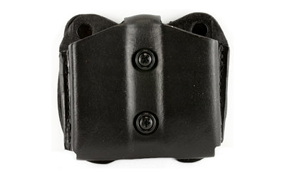 DeSantis Gunhide Double Magazine Pouch, Fits 9MM, Ambidextrous, Black A01BJGGZ0