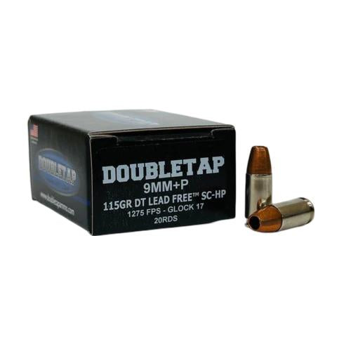 DoubleTap 9mm Luger / Parabellum  124gr CSHP Ammo