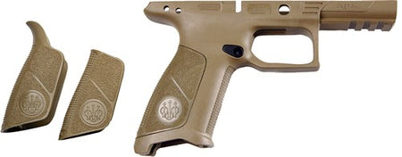 BERETTA FRAME APX FLAT DARK EARTH-NO FINGER GROOVES POLY