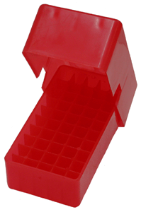 MTM AMMO BOX 38/357 50 RDS SLIP TOP STYLE