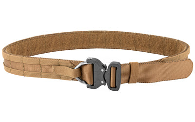 Eagle Industries Operator Gun Belt, Cobra Buckle w/D-Ring Attachment, Two Rows of Molle, Large 39"-44", Coyote R-OGB-CBD-MS-L-SCOY