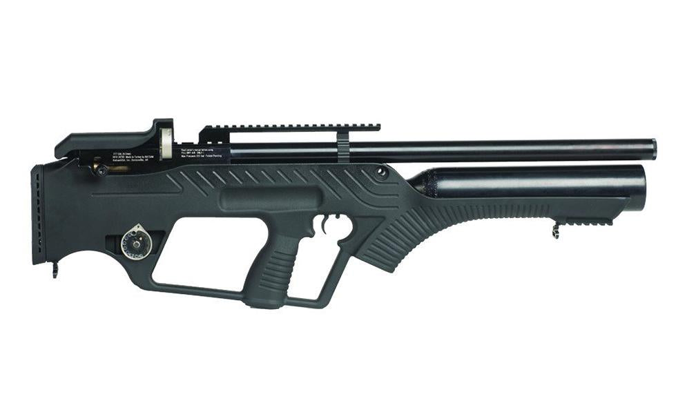Hatsan BullMASTER Semi Auto PCP Airgun 25 Caliber 900fps Bullpup Stock