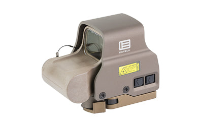 EOTECH EXPS2-0, Holographic Sight, Non-Night Vision Compatible, Red Reticle, 68 MOA Ring with 1 MOA Dot, Tan, Side Buttons, Quick Detach, Includes CR12A Battery EXPS2-0TAN