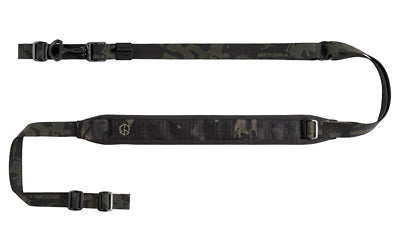 Edgar Sherman Design ESD Sling, Padded, 2-Point Combat Sling, 1", Matte, Multicam Black, 20+ Inches of Adjustment, Mounting Hardware not Included ESD-PAD-SL-MCB